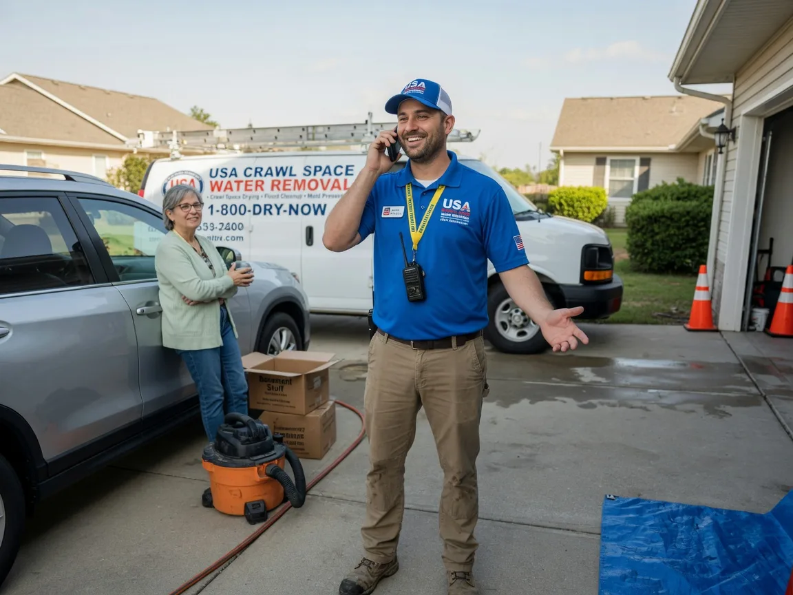 Crawl Space Water Removal Wagner, SD FAQs